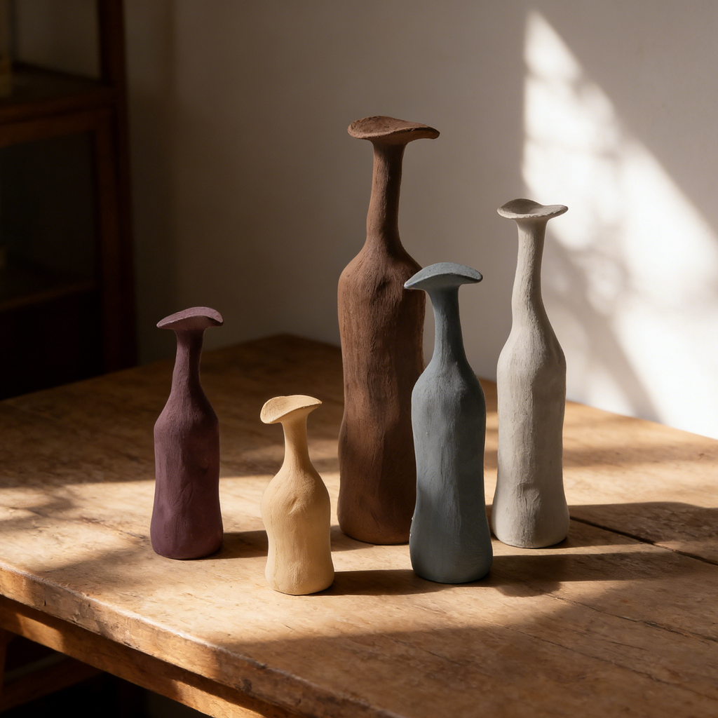 The Serenity Sculptural Vase Collection