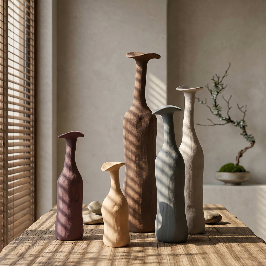 The Serenity Sculptural Vase Collection