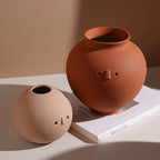 Playful Minimalism Ceramic Vase