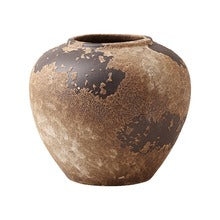 Wabi-sabi ceramic vase